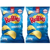 Ruffles Originals Patates Cipsi S&uuml;per Boy 125 g 2li paket