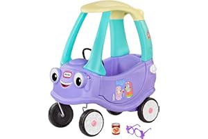 little tikes Bluey Grannies Coupe Ride On Car with 2 Accessories and Sound Features, Bluey Foot-to-Floor Ride-On, for Age 18+ Months, Boys and Girls
