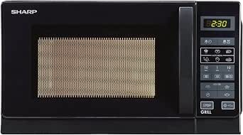 Sharp R642BKW 2-in-1 microwave with grill, 20 L, black : Amazon.co.uk: Home  \u0026 Kitchen