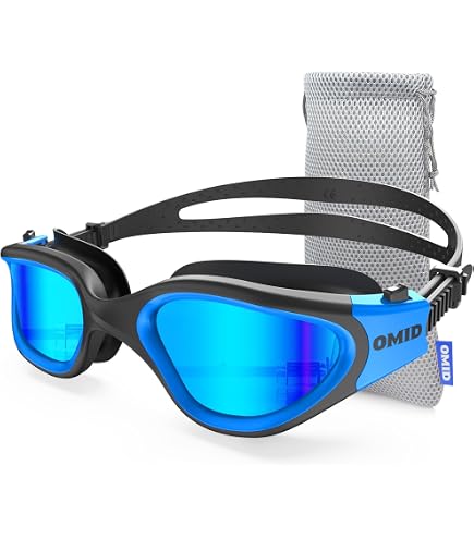 Huub Pinnacle Air Seal Swim Goggles - Blue Purple - UV Sun Protection and SPF Properties