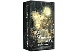HAN YU BOWEN Fairy Whispering Oracle Card: Oracle Cards for Beginners, Nature Whispering Oracle Cards, Magic and Mystical Forces to Inspire and Guide You