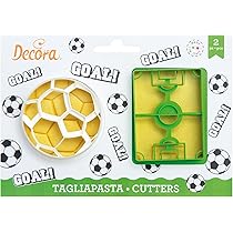 Taglia Biscotto in acciaio inox – Pallone Calcio cm 6,5