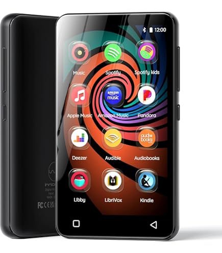Inioasis y1　64G Black Y1 Mp3 Player with Bluetooth : Amazon.in: Electronics