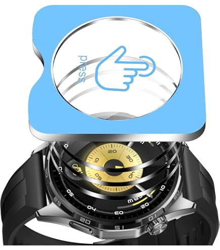 X-Dision [3 Pezzi Pellicola Protettiva Compatibile con Garmin Venu 3S,[Resistente ai Graffi, Alta Definizione][3D Curved Full Cover] Pellicola Protettiva per Garmin Venu 3S