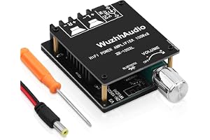 HiFi-förstärkare med Bluetooth 5.0, ZK-1002L 2.0 kanaler 100W X 2 stereo ljudförstärkare mini-mottagare kraftförstärkare DC 5-24V DIY-högtalarsats