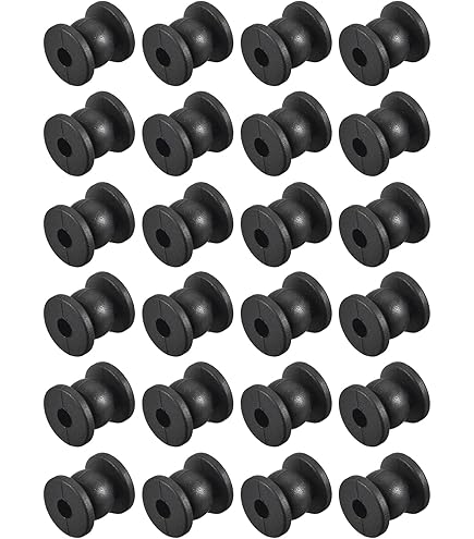 Unique Bargains RC Anti Vibrations Billes De Caoutchouc Pour RC F4 F7 Contrôleur De Vol Cardan M2x4mm (Rouge), Pack De 20