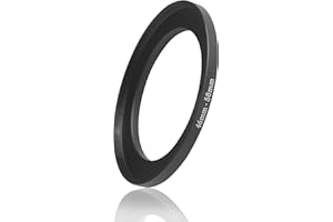 Ares Foto® Step UP Filter Adapter Anneau Adaptateur de Filtre Bague d'adaptation. pour Les lentilles et Les filtres. Fabriqué en métal de Haute qualité. Très Mince et Robuste. (46mm – 58mm)