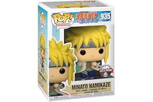 Funko Pop! Vinyl (Exc) Animation: Naruto, Minato Namikaze, Probabilità di 1/6 per la Variante Chase, Si Illumina al Buio, Naruto Shippuden, Figura in Vinile da Collezione, Idea Regalo, Anime Fans
