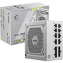 Amazon.in: Buy MSI MAG A850GL PCIE5 White Power Supply Unit