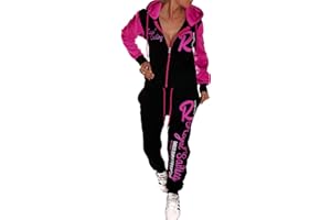 Unbekannt Royal Sailing A.2255 Women's Jogging Suit, Tracksuit Trousers, Jacket, Streetwear, Leisure Suit, Fitness Suit