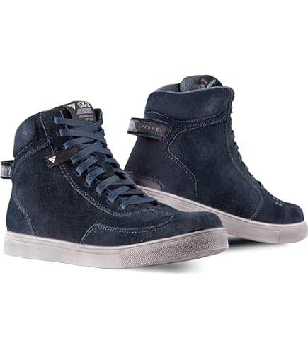 Botas De Moto Hombre RIDEIRON – Impermeables, Transpirables, Suela Antideslizante, Cremalleras Laterales