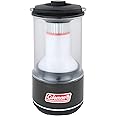 Coleman LED Lantern Batteryguard 600 Lumens, Super Bright High Power Cree Led Lamp, Portable Camping Light Lantern - Black, Small