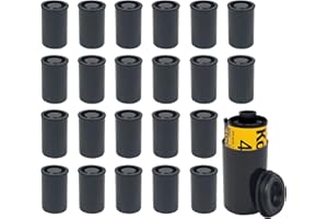 Sgehai 30 Pezzi film canister,plastica con coperchio film lattine,pellicole scatole ,lattine di film riutilizzabili per conservare piccoli oggetti piccoli accessori contenitori lattine