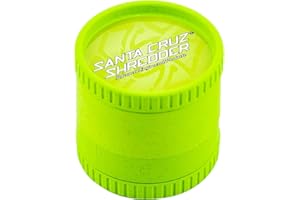 Santa Cruz Shredder Herb and Spice Grinder Made in USA (Lime Green)