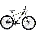 Mogoo Nova Single Speed MTB Bike 26 Inch, City-Bike, Steel Frame Fixed-Gear Mountain-Bike, Comfort Cycle-For-Men and Women, Unisex Bicycle Adult