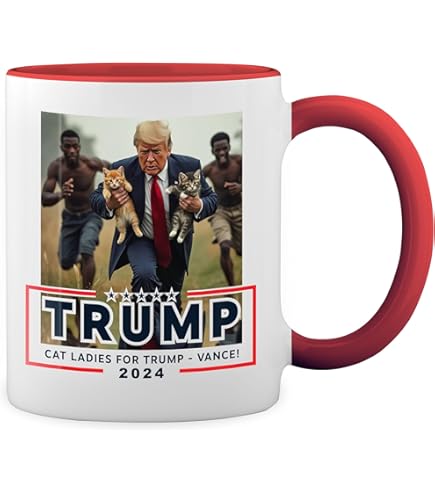 Tasse Donald Trump – Keep Cald And MAGA – 11oz – Humour Noir