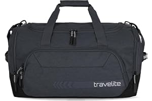 travelite Reisetasche Weekender, Kick Off, leichte Handgepäck Reisetasche für Urlaub und Sport, Schwimmbad, Klinikaufenthalt, 50 cm, 45 Liter