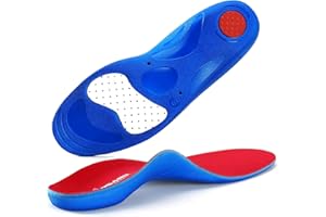 LARSARO Plantari plantari plantari plantari plantari per uomo e donna, inserti per scarpe spesse e confortevoli per fascite plantare, arco caduto, arco basso, iperpronazione