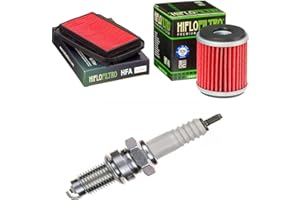 PAMOTO Air Filter Oil Filter Spark Plug for MT 125 A ABS Year of Manufacture 2015-2017 Service Kit Maintenance Kit