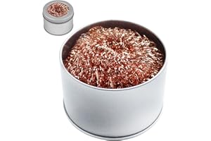 VLECEXS Lötspitzenreiniger, Lötkolben Spitzenreiniger, löt zubehör,Lötkolben Reiniger,Messingspitzenreiniger,mit Edelstahlhalter,Zum Reinigen von Lötkolbenspitzen