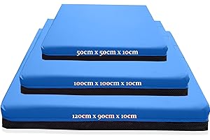 Gymnastics Non Slip Crash Mat for Tumbling Landing Gym Training exercise, Bouncy Castle Boulldering Wall Climbing, Safetyt Kosiproducts