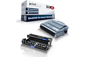 ‎PRINT-KLEX GMBH & CO.KG Print-Klex Kompatible Toner mit Trommel für Brother DR3400 & TN3480 HL-L 5000 D HL-L 5050 DN HL-L 5100 DN HL-L 5100 DTN HL-L 5100 DNTT HL-L 5100 Series DR 3400 DR-3400 TN 3480 TN-3480 Farblos BK