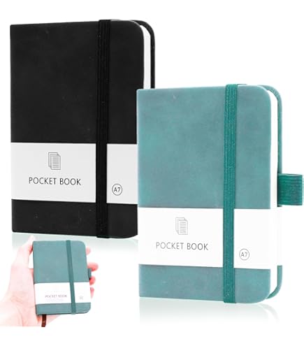 Taccuino A7 Ricaricabile - 50 Fogli, Con Slot Penna, Nero, Per Appunti - Foto 4