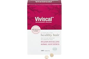 Viviscal Biotin Hair Supplement For Women, Pack of 180 Biotin & Zinc Tablets, Natural Ingredients with Rich Marine Protein Complex AminoMar C, Contributes to Healthy Hair Growth (3 Month Supply)