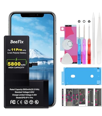 Ricambio Batteria 5000mah Batteria IPhone XS 5000 MAh Bokman - Ricambio Alta Capacità Con Kit Attrezzi Batteria Polimeri Litio Certificata
