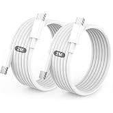 BSTOEM USB C Cable Fast Charging,2M+2M USB C to USB C Cable, Type C Cable | USB C Cable Fast Charging for iPhone 17/16/15/Pro