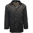 Veste Cirée Rembourrée Walker & Hawkes Pour Homme - Chasse Et Campagne Marron