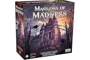 Fantasy Flight Games, Mansions of Madness Second Edition, Board Game, Ages 14+, 1-5 Players, 120-180 Minute Playing Time