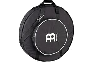 Meinl Cymbals Pro Cymbal Bag Schlagzeug Becken Tasche 24 Zoll (60,96cm) Gig-Bag mit extra Hi-Hat Fach, Schulter-Gurt und starkem Tragegriff – Drum Zubehör (MCB24)