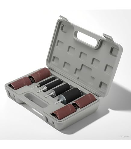 2 Manchons Abrasifs Grain 60 Pour Ponceuse à Brosse - Corindon Marron, 100x120 Mm, Pour Meulage Et Satinage