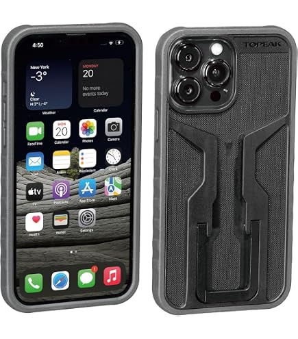 Holdit Coque Slim pour Apple iPhone 13 Pro - Noir