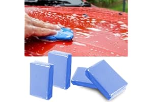 Car Clay Bar 5 Pack 500g, Premium Grade Clay Bars Auto Detailing Magic Clay Bar Kit with Towel Clay Bar Cleaner with Washing and Adsorption Capacity for Car Wash Car Detailing Clean,RV,Glass Cleaning