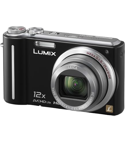 Panasonic Lumix ZX3 Digital Camera - Black (14.1MP, 8x Optical