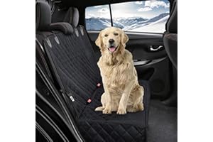 Petnice Dog Car Seat Cover Back Seat Cover Waterproof, Scratch Proof Nonslip Pet Back Seat Cover - Premium Quality Car Seat Protector, Universal Pet Cover