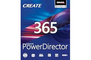CyberLink PowerDirector 365 | 12 Meses | PC | Código de activación PC enviado por email