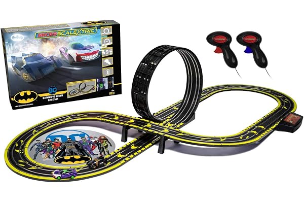 Scalextric Batman vs Joker G1155M Leksaksats, Flerfärgad, Från 4 år
