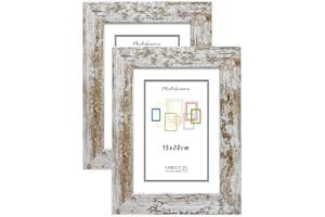 CHELY INTERMARKET Marco de Fotos 15x20cm (Vintage) MOD-204 (Pack 2 uds) Ancho de moldura 3cm