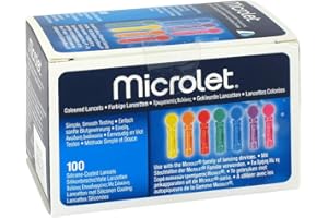 MICROLET Lancets Coloured Pack of 100