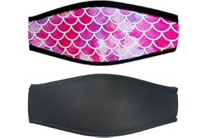 BRTNUP Sangle de Masque de Plongée Matériau en Néoprène, Sangle Masque Plongée, Housse de Sangle de Masque en néoprène Sangle De Lunettes De Plongée Sangle De Masque