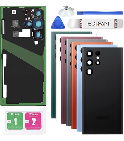 Écran LCD Blanc Avec Cadre Pour Samsung Galaxy S22 Ultra S908 - Neuf - GH82-27488C