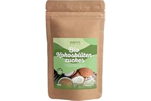 Organiczny cukier z kwiatu kokosowego Monte Nativo 1kg (1000g) – nierafinowany – pełnowartościowa alternatywa cukru – Z kontrolowanej uprawy ekologicznej - Wegański – Bez dodatków