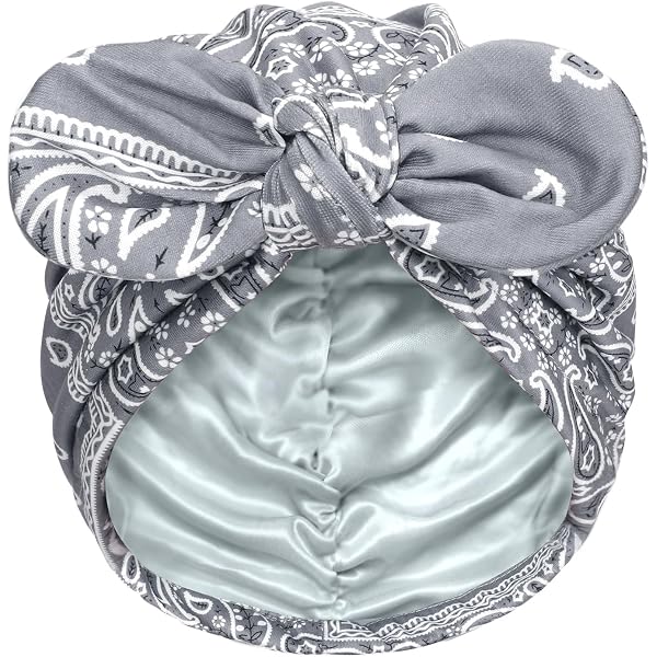 Turban Femme Coton Doux Norhogo 2 Pièces Turban Femme Bonnet Turban En Coton Doux Pré Turban Coton Doux Pré-attaché