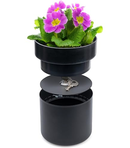 Gourde Cachette Secrète Double Fond Aluminium - Idéale Pour Cacher Objets De Valeur, Carte Bancaire Ou Clés