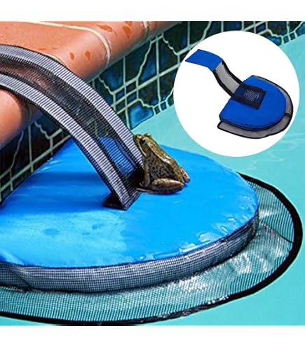 Deno Rampe De Secours Pour Piscine - Sauvetage Animaux Flottante En Tissu Oxford - Évite La Noyade Des Petits Animaux