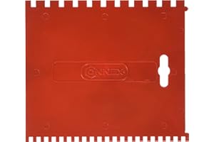 Connex COX883270 Spatule dentée en plastique - Rouge