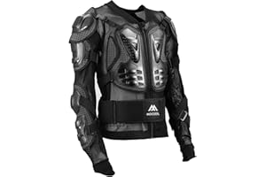 MOCOERL Motorrad-Körperschutzjacke, Motorrad-Motocross-Rüstung, Rennbekleidung, Schutzausrüstung